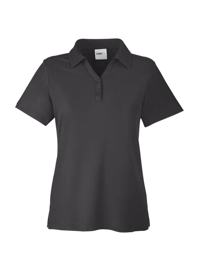 Core 365 Women's' Fusion ChromaSoft Pique Polo - Dark Grey 3XL