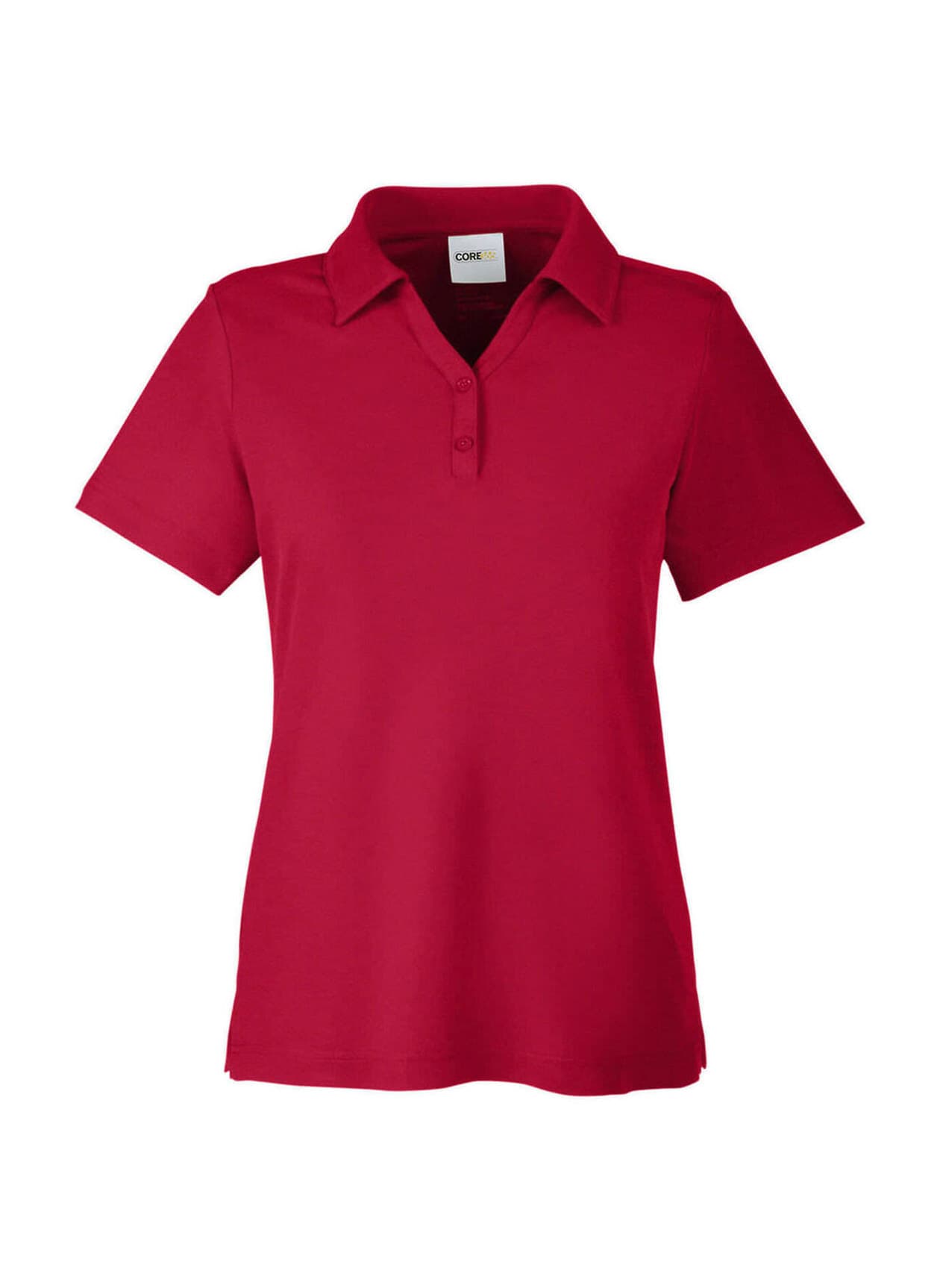 Core 365 Women's' Fusion ChromaSoft Pique Polo - Red 3XL