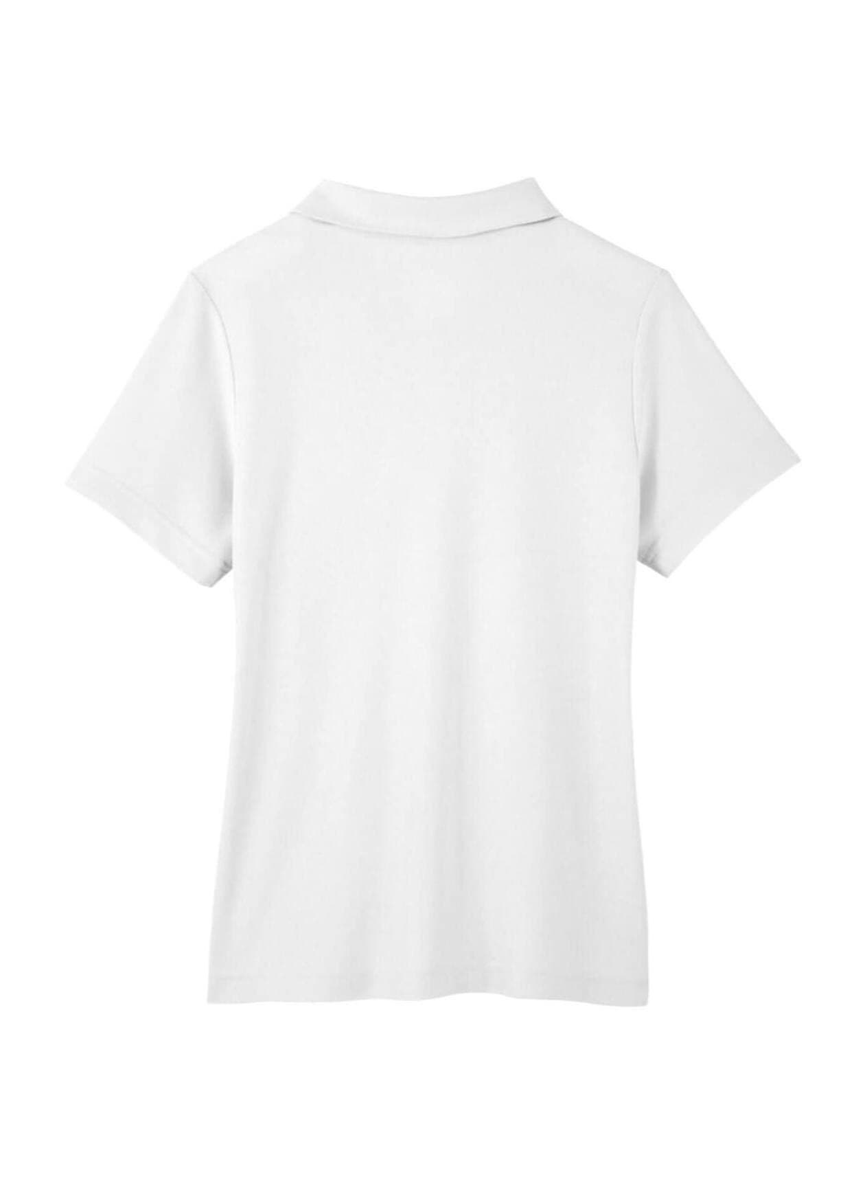 Core 365 Women's' Fusion ChromaSoft Pique Polo - White 3XL