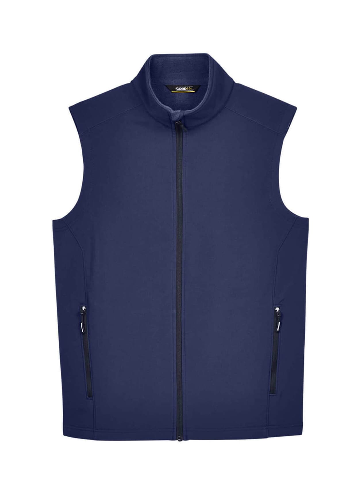 Core 365 Men's Cruise Two-Layer Fleece Bonded Soft Shell Vest
