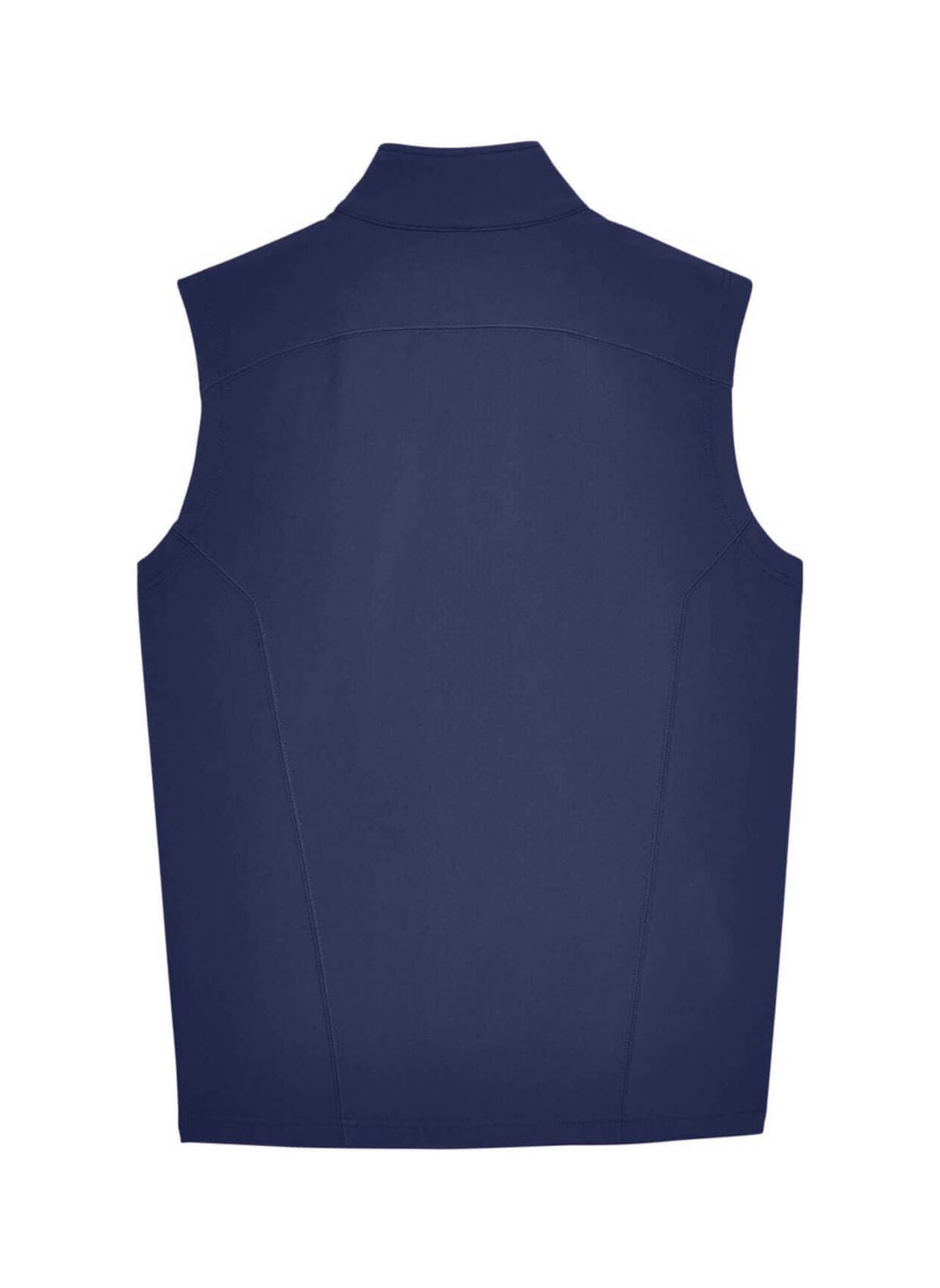 Core 365 Men's Cruise Two-Layer Fleece Bonded Soft Shell Vest - Navy 3XL