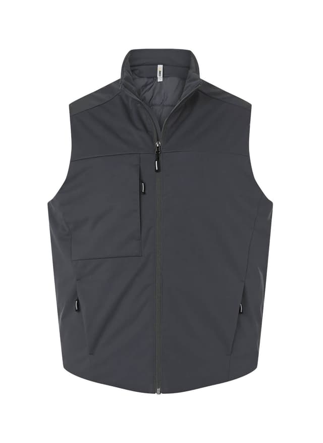 Core 365 Unisex Techno Lite Flat-Fill Insulated Vest - Dark Grey 3XL