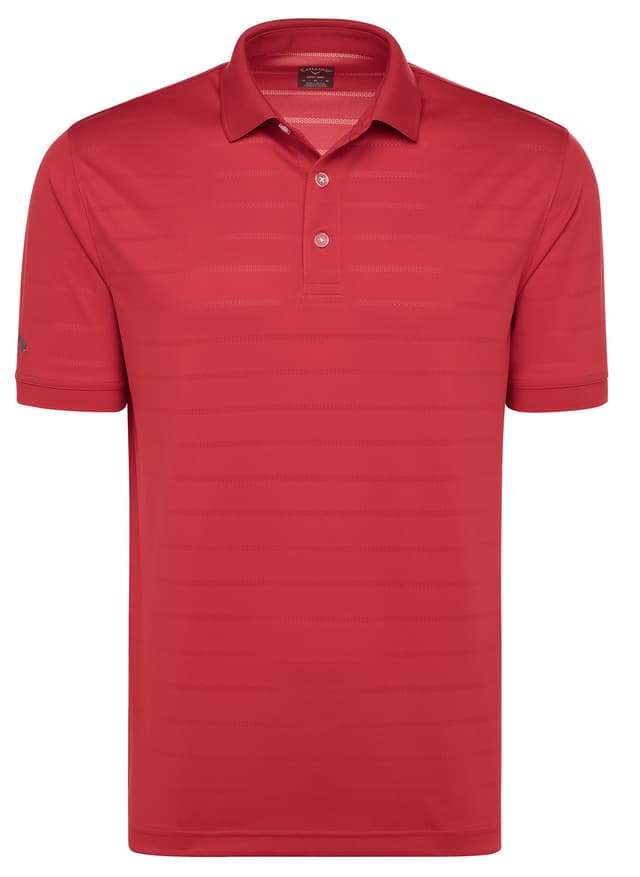 Callaway Golf Men's Opti-Vent Polo - Salsa Red 3XL