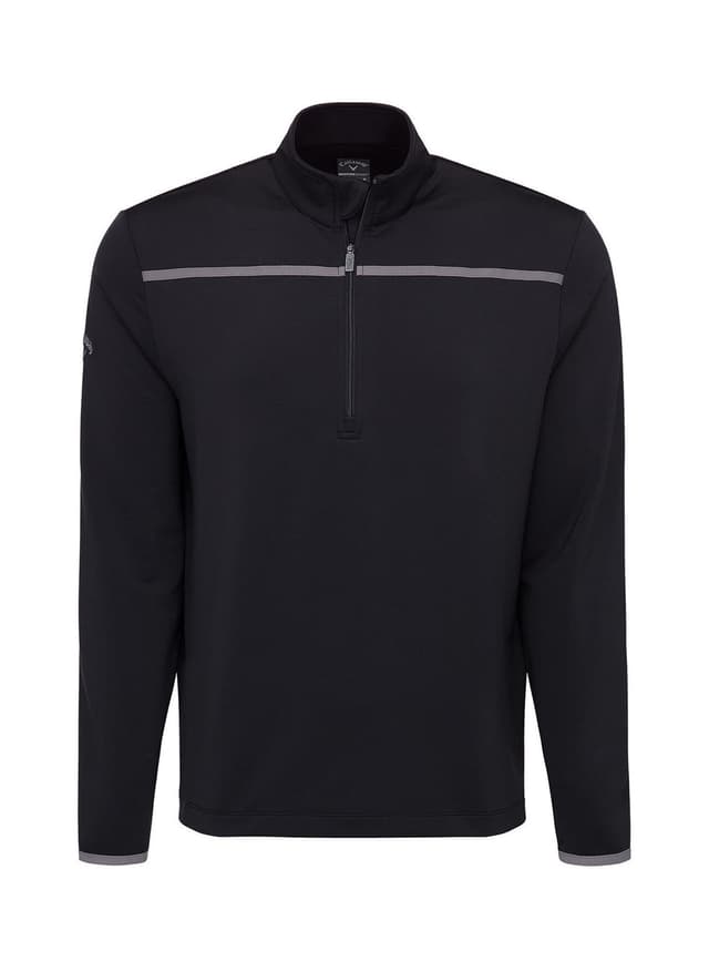 Callaway Golf Men's Mock Quarter-Zip - Black 3XL