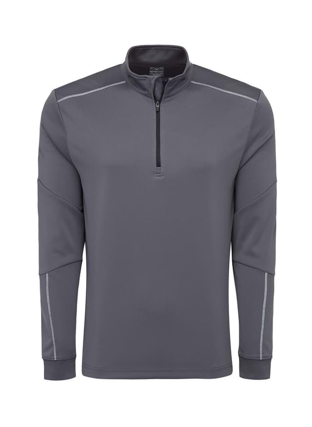 Callaway Golf Men's Water Repellent Quarter-Zip - Dark Grey 3XL