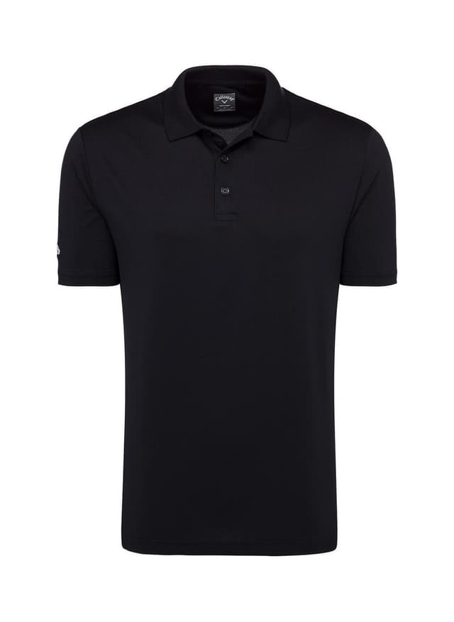 Callaway Golf Men's Opti-Dri Chev Polo - Black 3XL