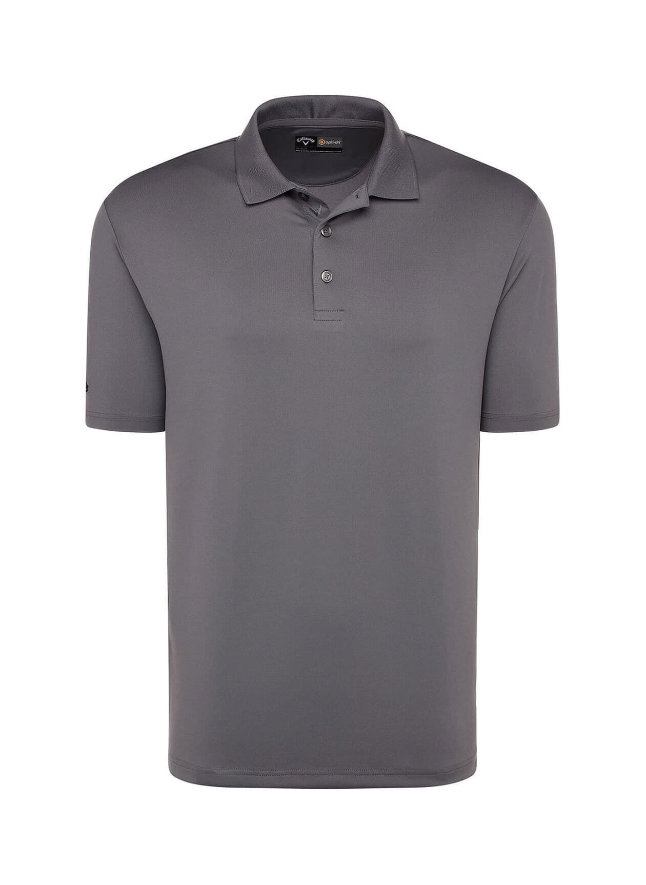 Callaway Golf Men's Opti-Dri Chev Polo - Dark Grey 3XL
