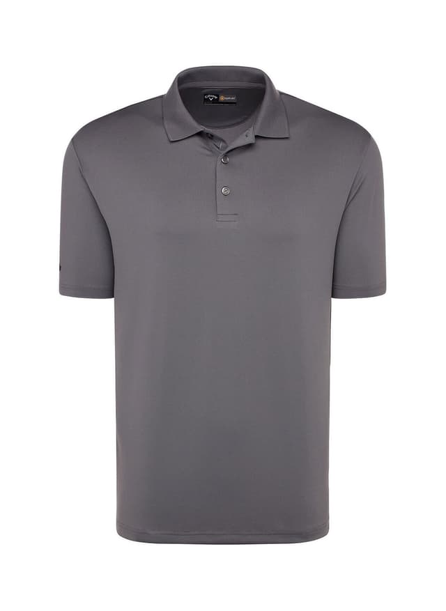Callaway Golf Men's Opti-Dri Chev Polo - Dark Grey 3XL
