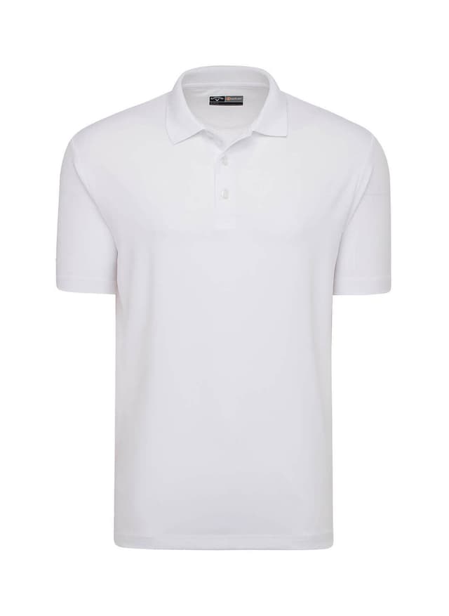 Callaway Golf Men's Opti-Dri Chev Polo - White 3XL