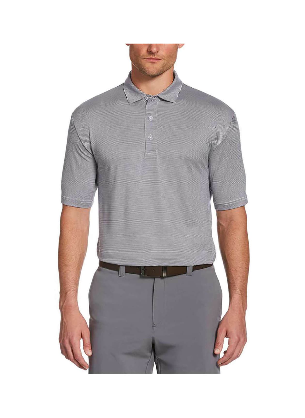 Callaway Golf Men's Fine Line Stripe Polo - Navy 3XL