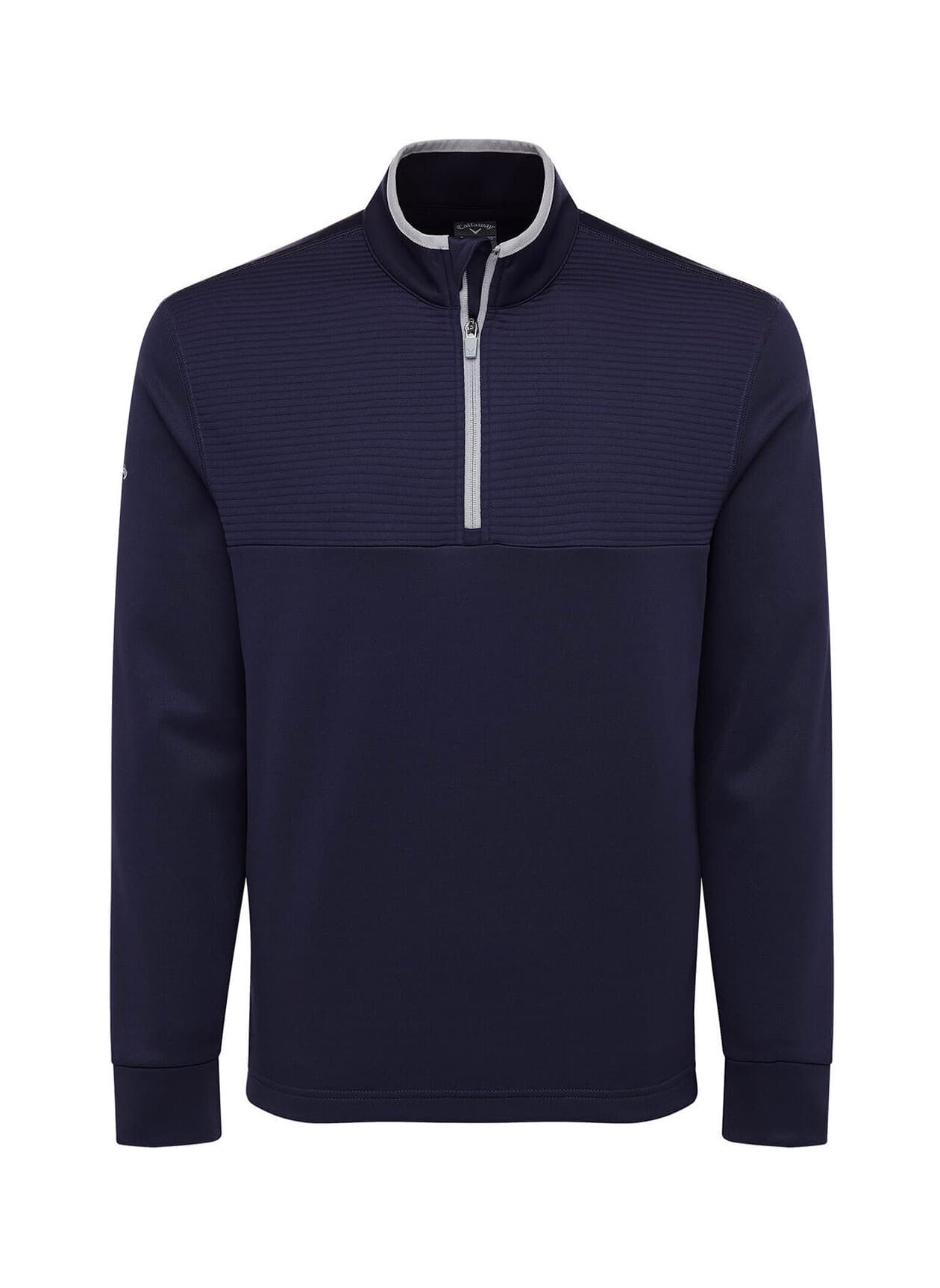 Callaway Golf Men's Ottoman Fleece Quarter-Zip - Navy 3XL