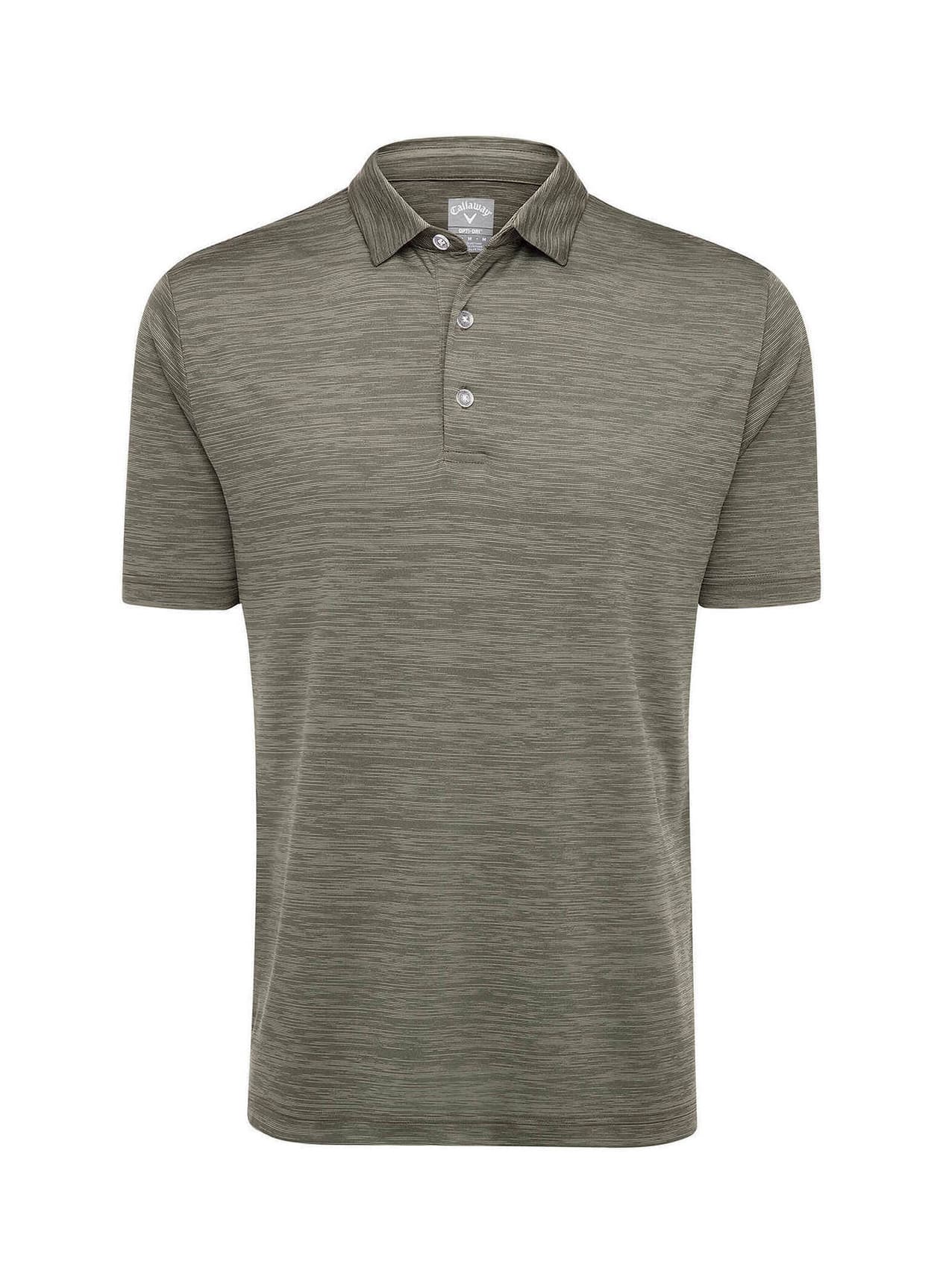 Callaway Men's Broken Stripe Polo - Green 3XL