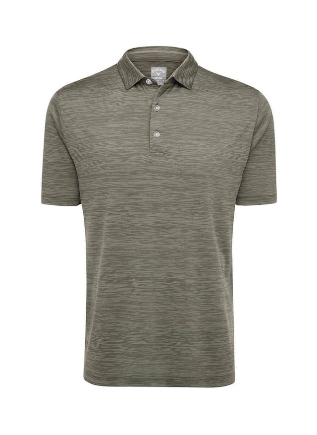 Callaway Men's Broken Stripe Polo - Green 3XL