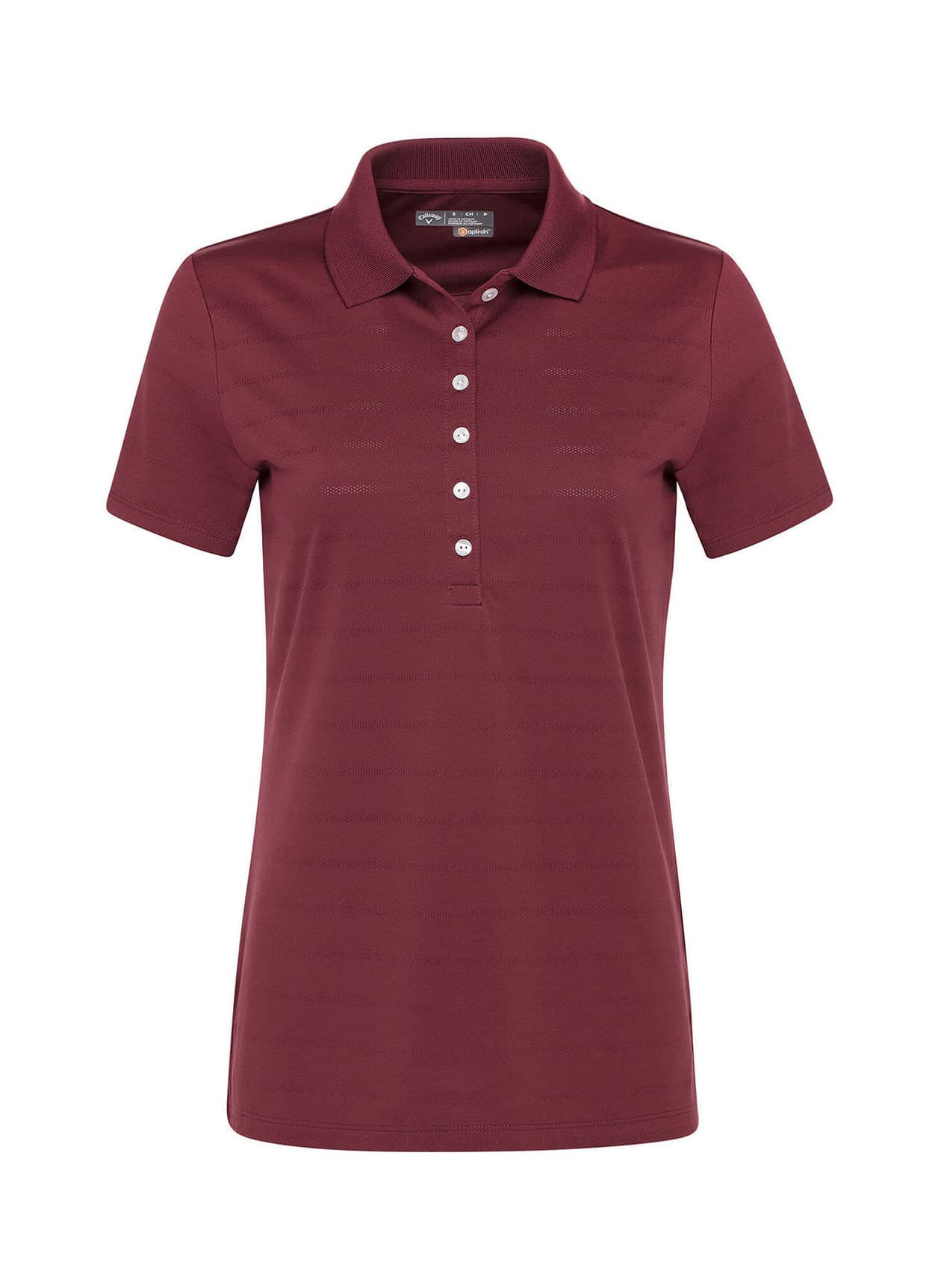 Callaway Golf Women's Opti-Vent Polo - Zinfandel 3XL