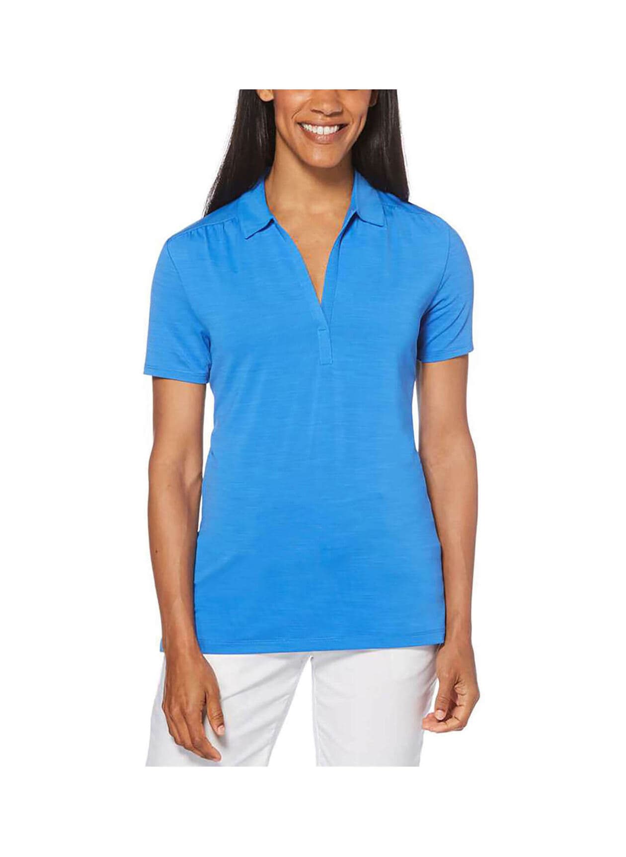 Callaway Golf Women's Tonal Polo - Cyan 3XL