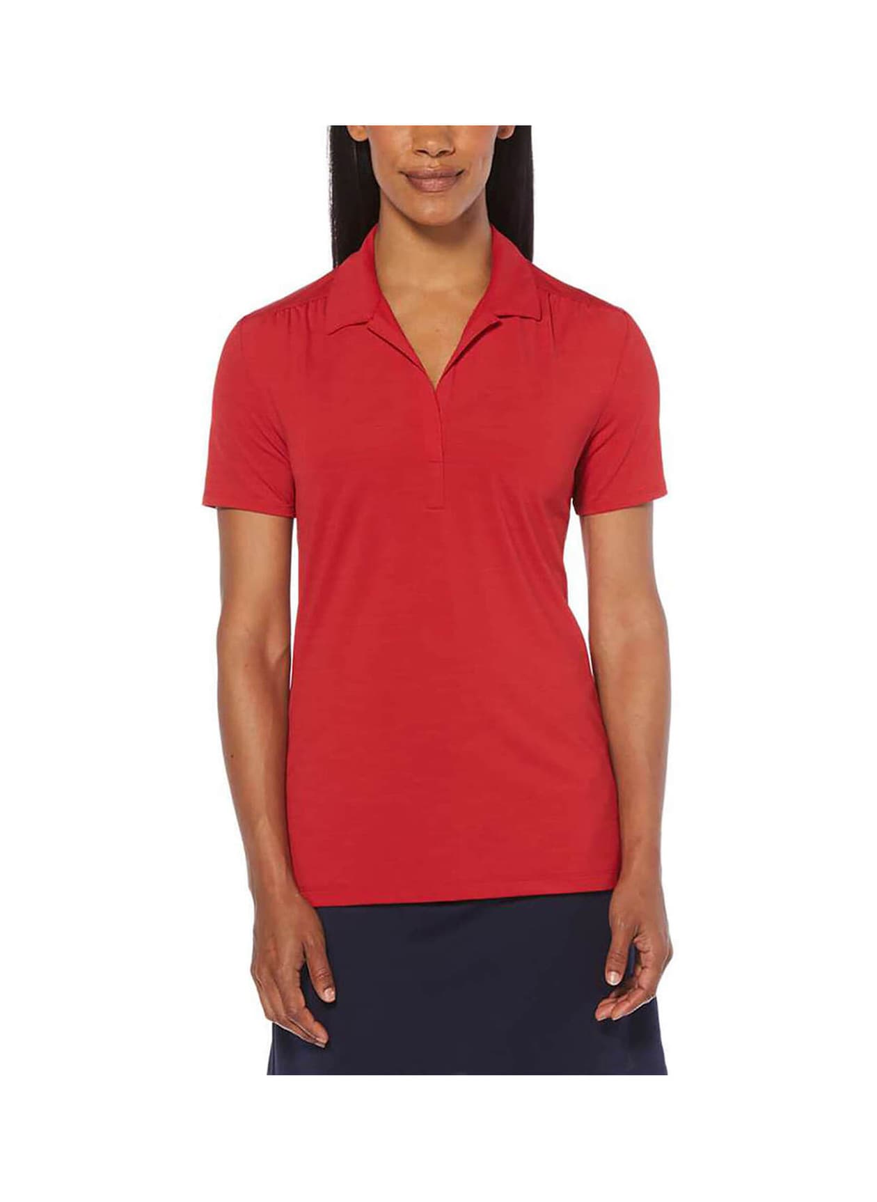 Callaway Golf Women's Tonal Polo - Red 3XL