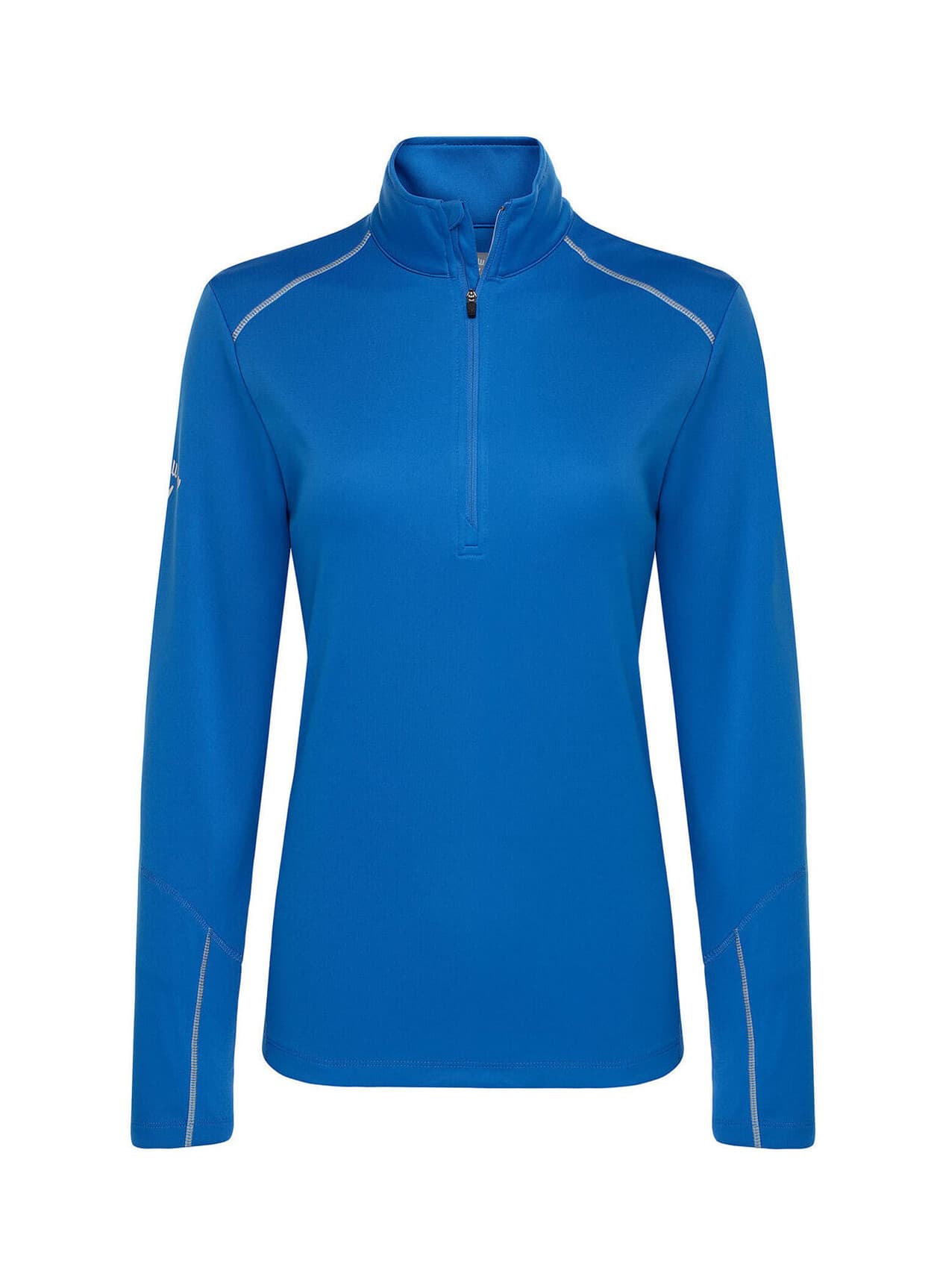 Callaway Golf Women's Water Repellent Quarter-Zip - Blue 3XL