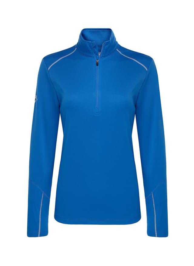 Callaway Golf Women's Water Repellent Quarter-Zip - Blue 3XL