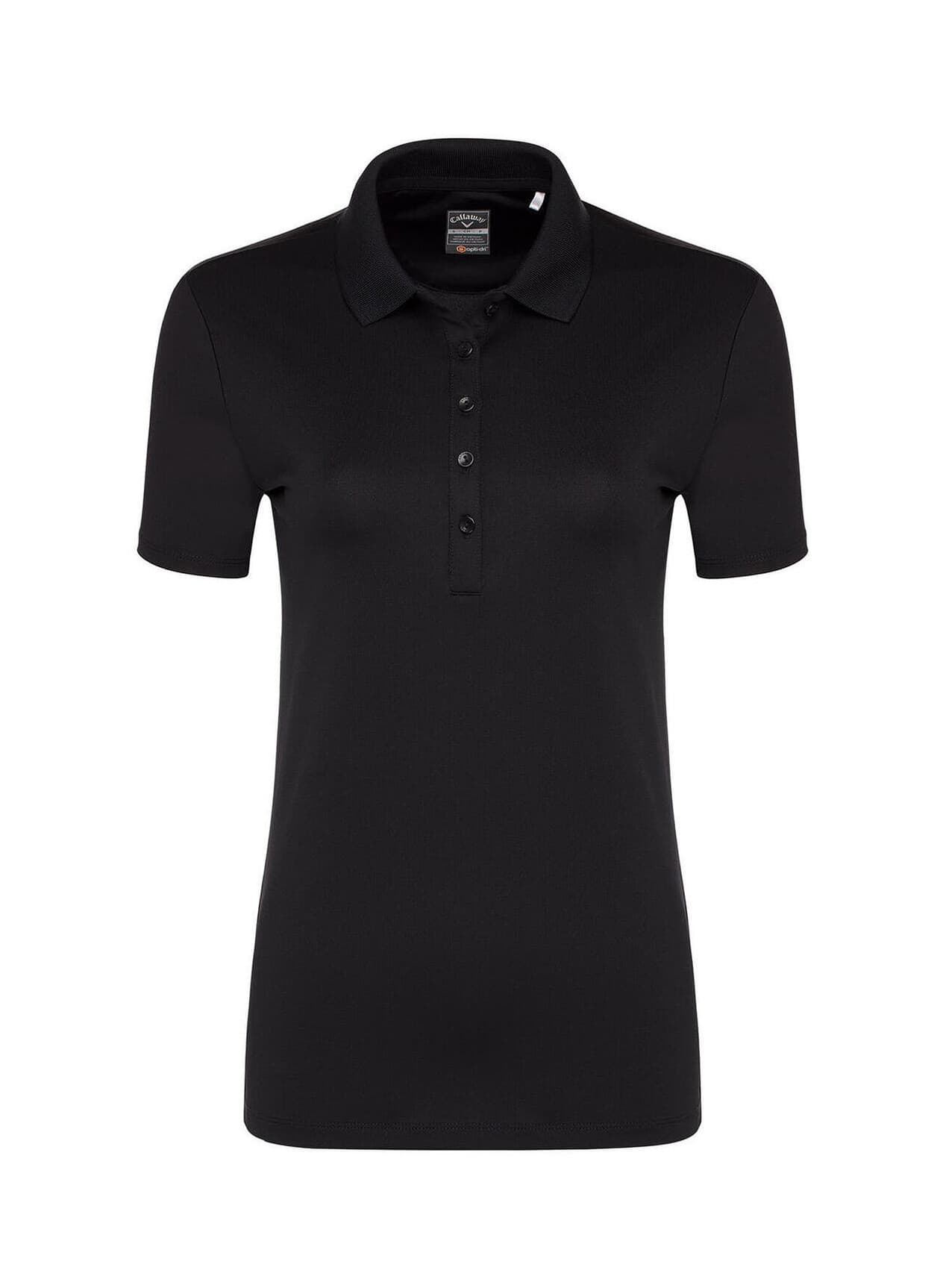 Callaway Golf Women's Opti-Dri Chev Polo - Black 3XL