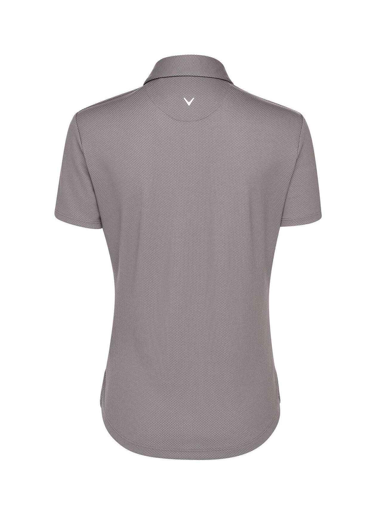 Callaway Golf Women's Birdseye Polo - Dark Grey 3XL