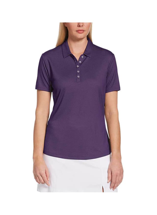 Callaway Golf Women's Birdseye Polo - Purple 3XL