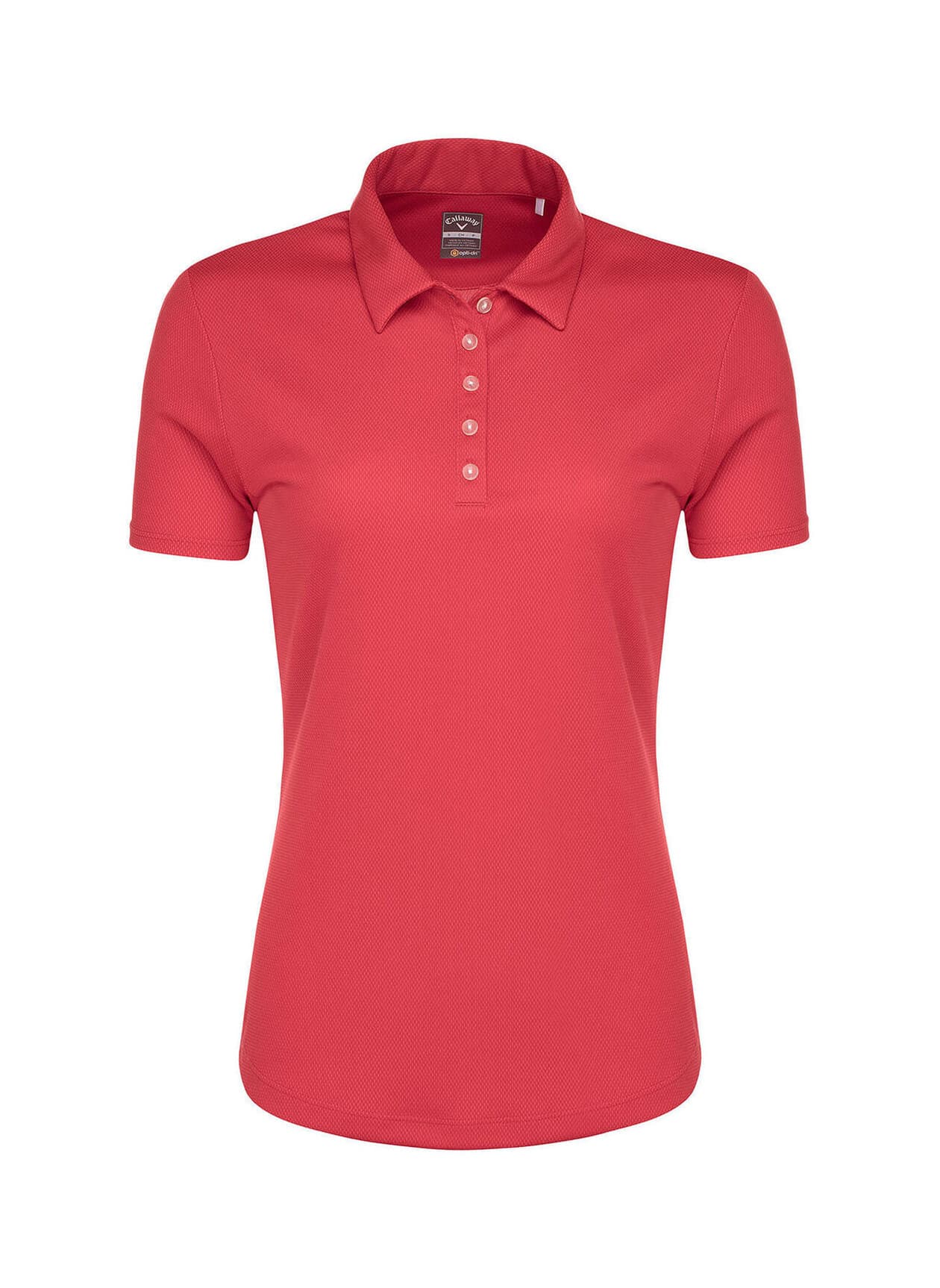 Callaway Golf Women's Birdseye Polo - Red 3XL