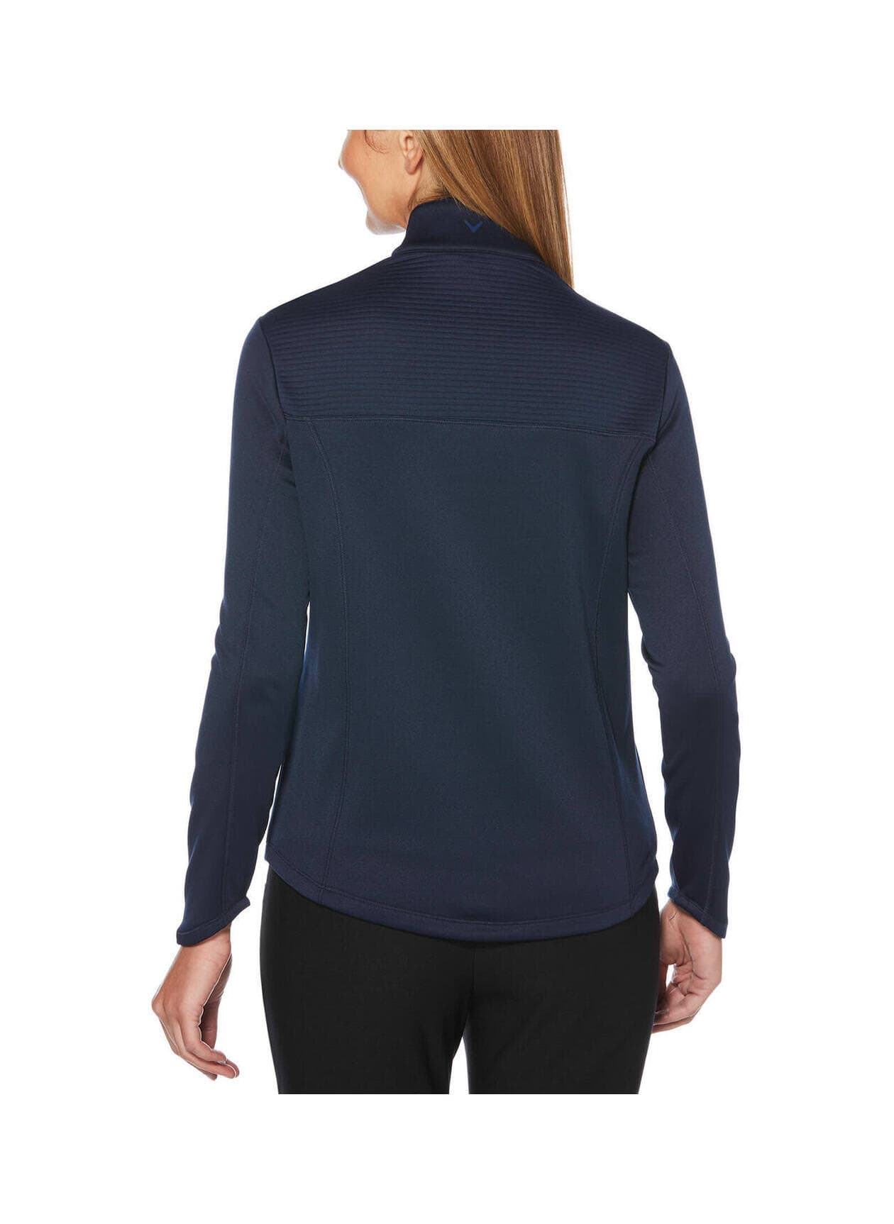 Callaway Golf Women's Ottoman Fleece Quarter-Zip - Navy 3XL