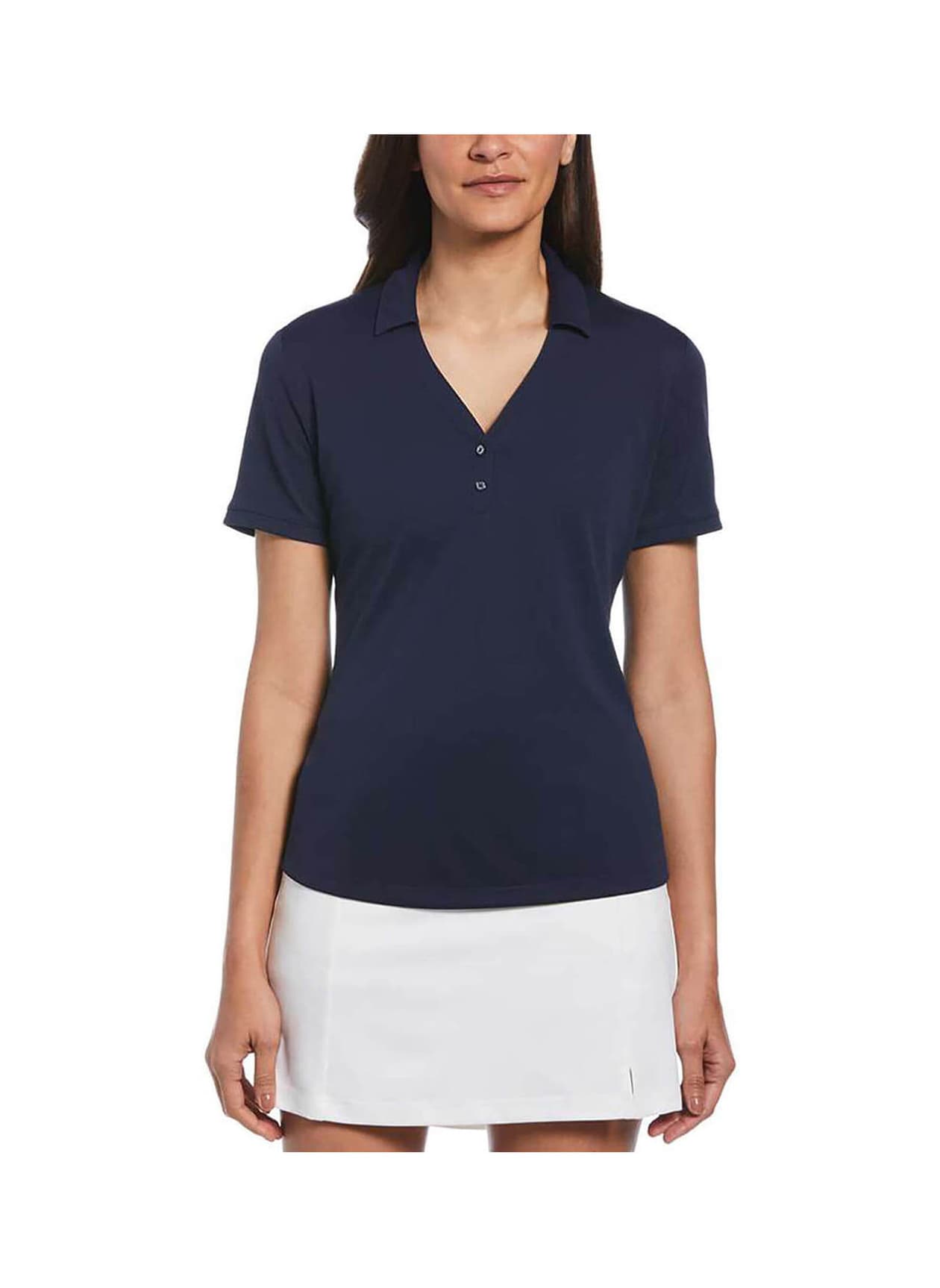 Callaway Golf Women's Micro Texture Polo - Navy 3XL