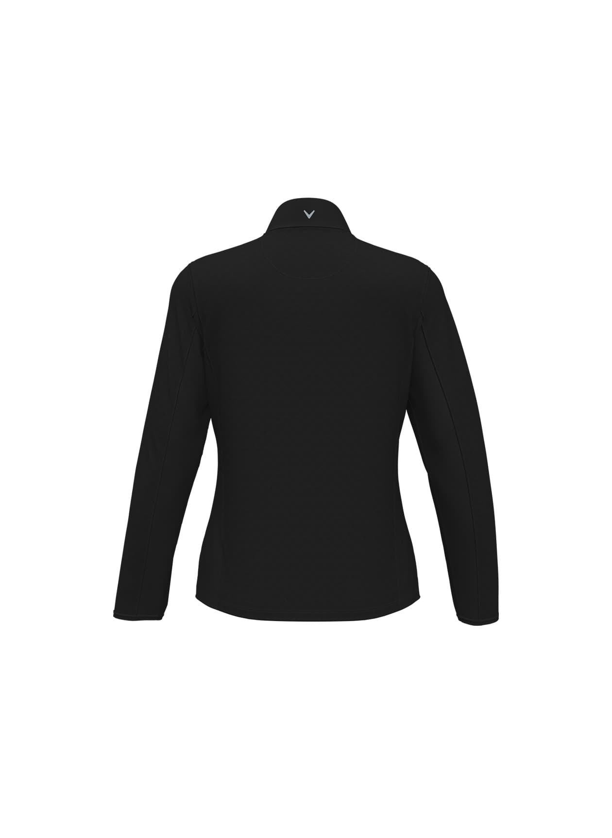 Callaway Golf Women's Diamond Quilted Fleece Quarter-Zip - Black 3XL