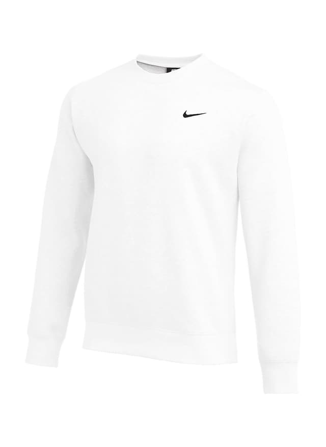 Nike Men's Club Fleece Crew - White 3XL