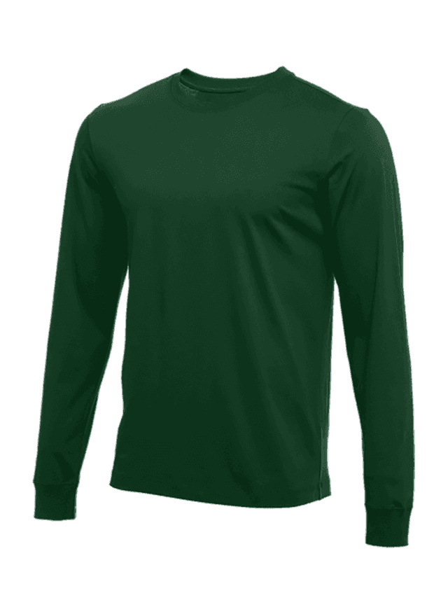 Nike Men's Long-Sleeve T-Shirt - Green 3XL