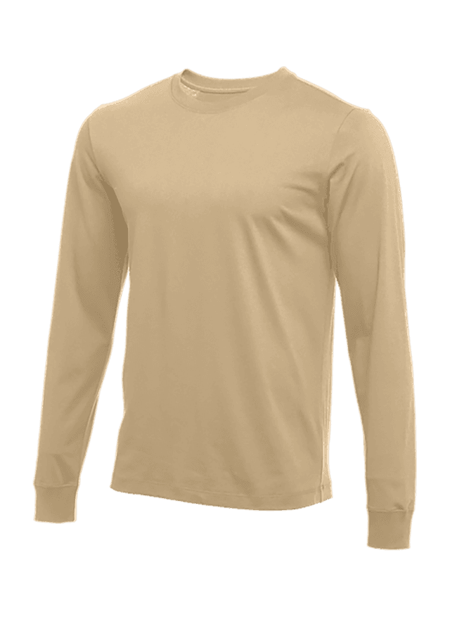 Nike Men's Long-Sleeve T-Shirt - Brown 3XL