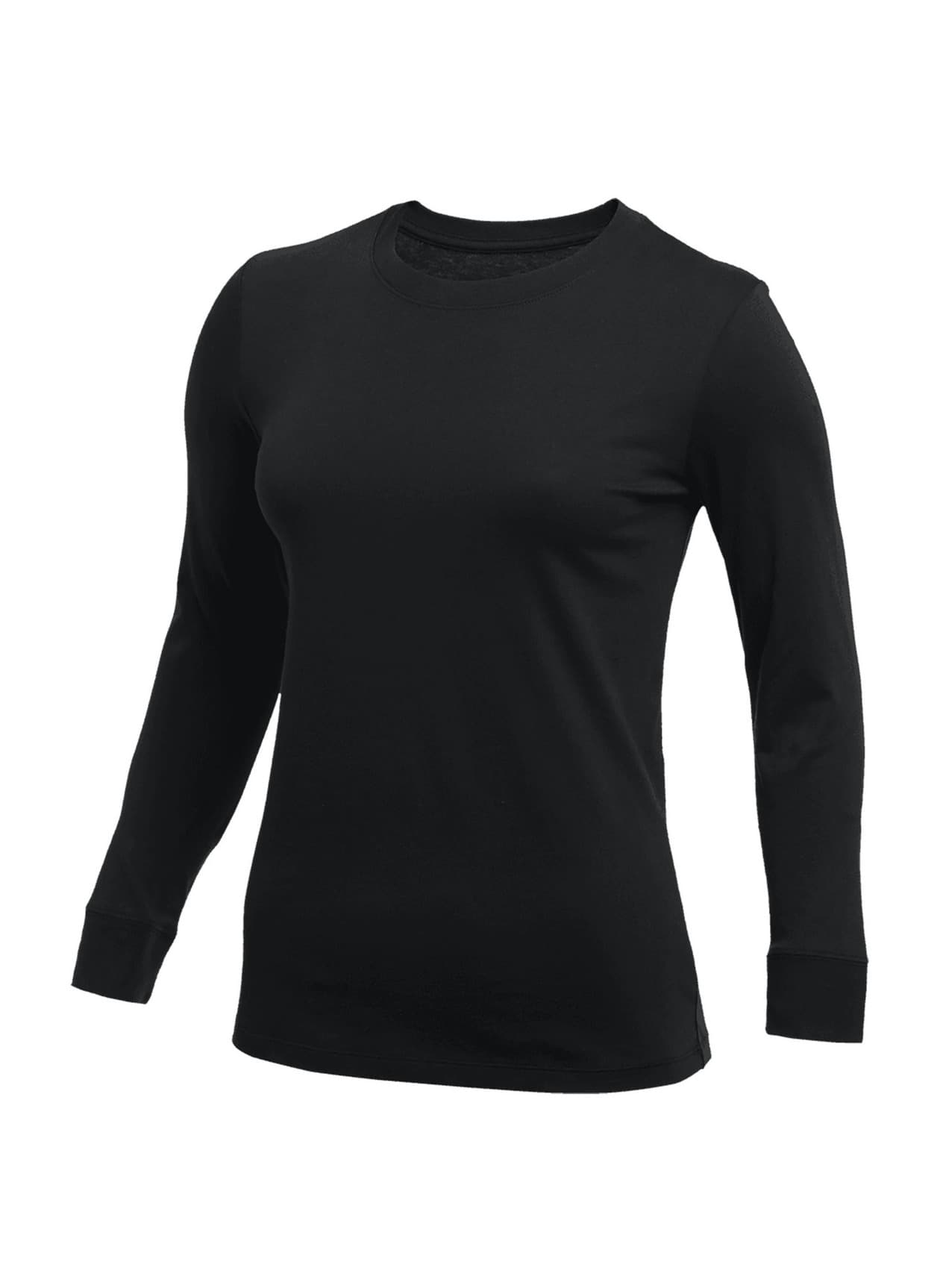 Nike Women's Long-Sleeve T-Shirt - Black LG