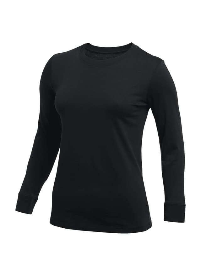 Nike Women's Long-Sleeve T-Shirt - Black LG