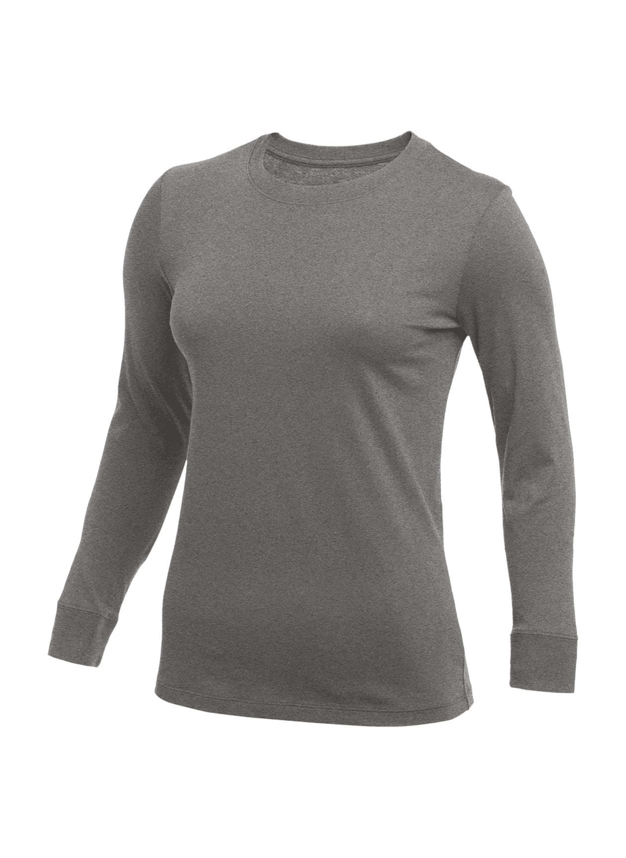 Nike Women's Long-Sleeve T-Shirt - Dark Grey LG