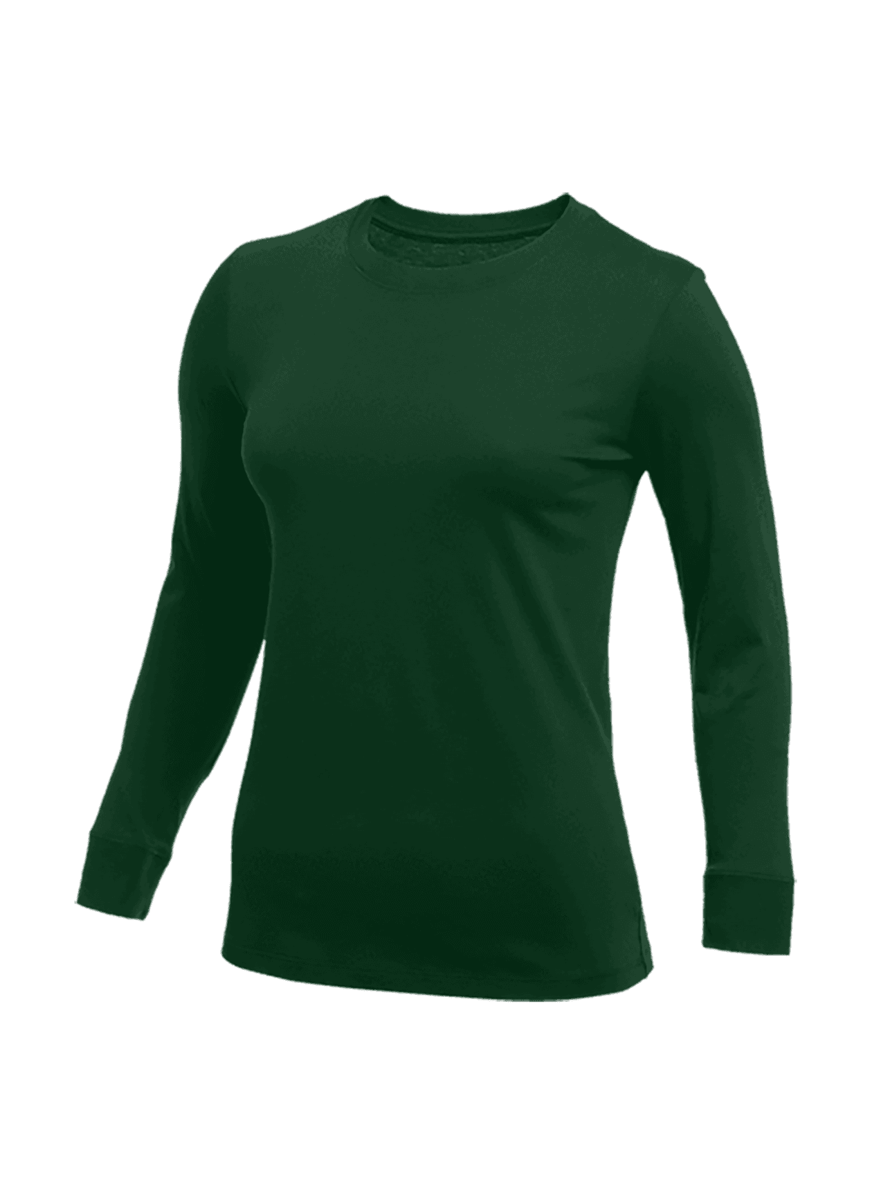 Nike Women's Long-Sleeve T-Shirt - Green LG