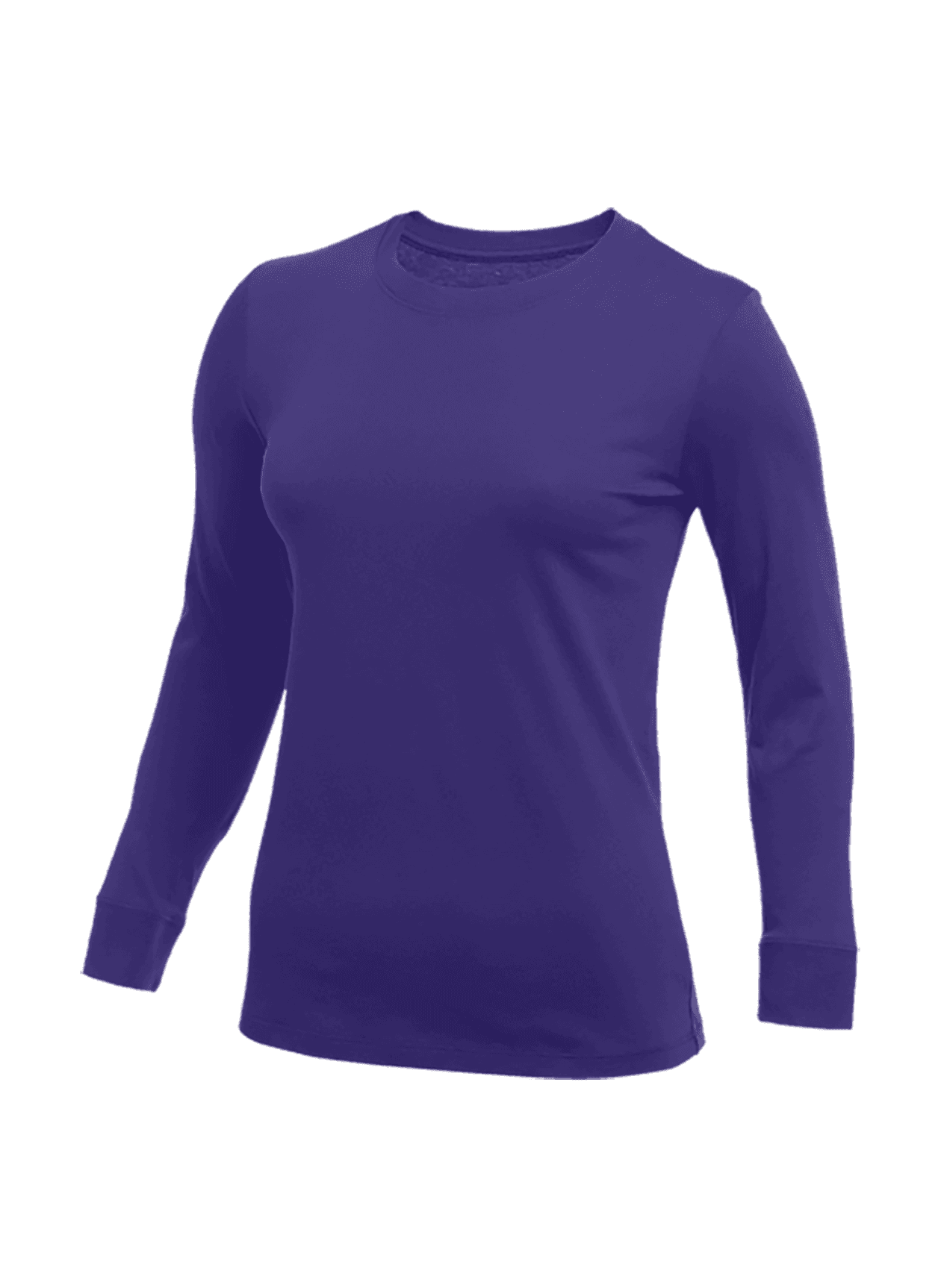 Nike Women's Long-Sleeve T-Shirt - Purple LG