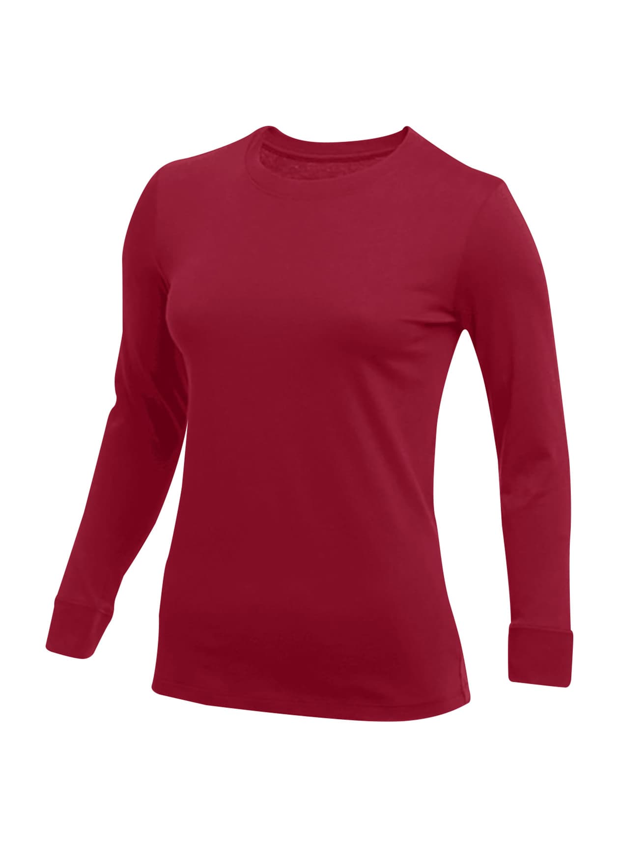 Nike Women's Long-Sleeve T-Shirt - Team Crimson (613) LG