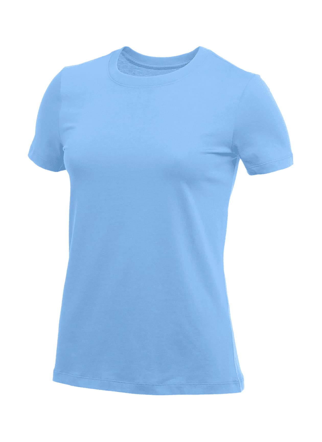 Nike Women's T-Shirt - Cyan LG