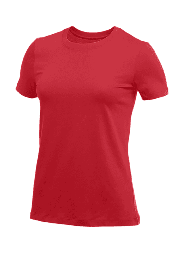 Nike Women's T-Shirt - University Red (657) LG