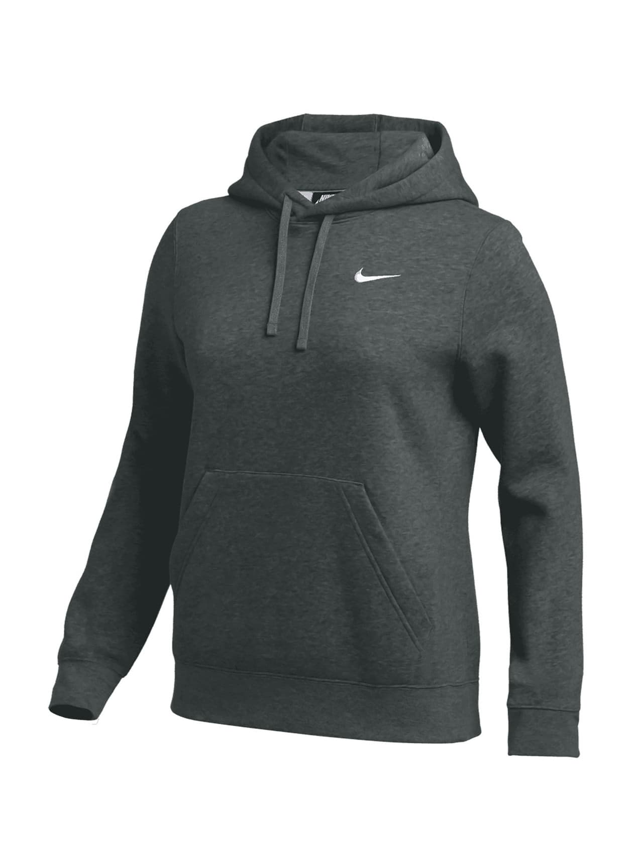 Nike Women's Club Training Hoodie - Dark Grey LG
