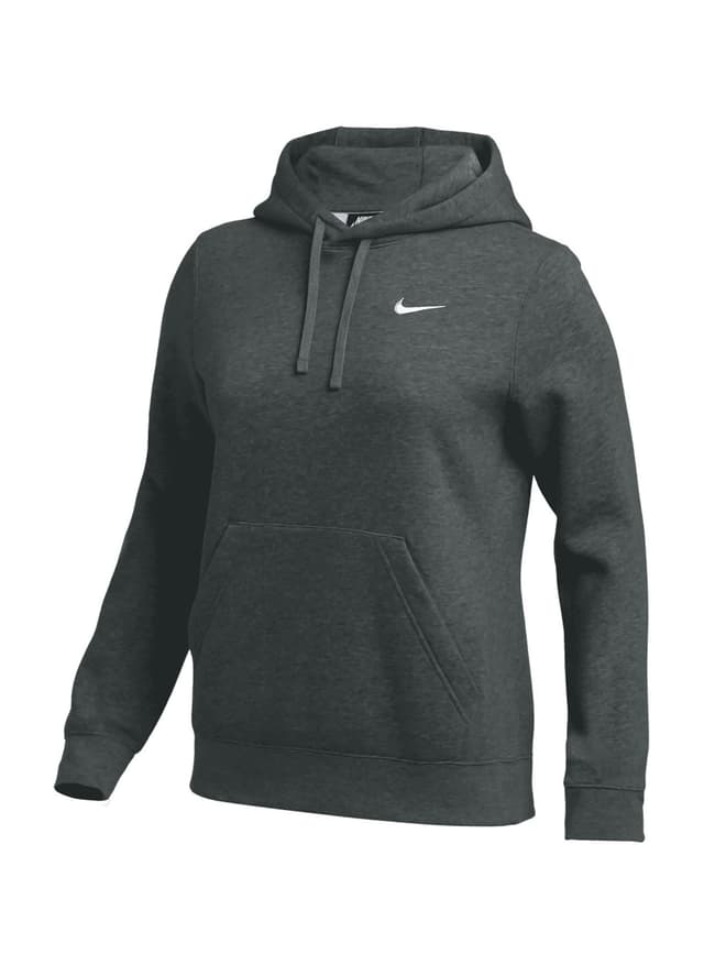 Nike Women's Club Training Hoodie - Dark Grey LG