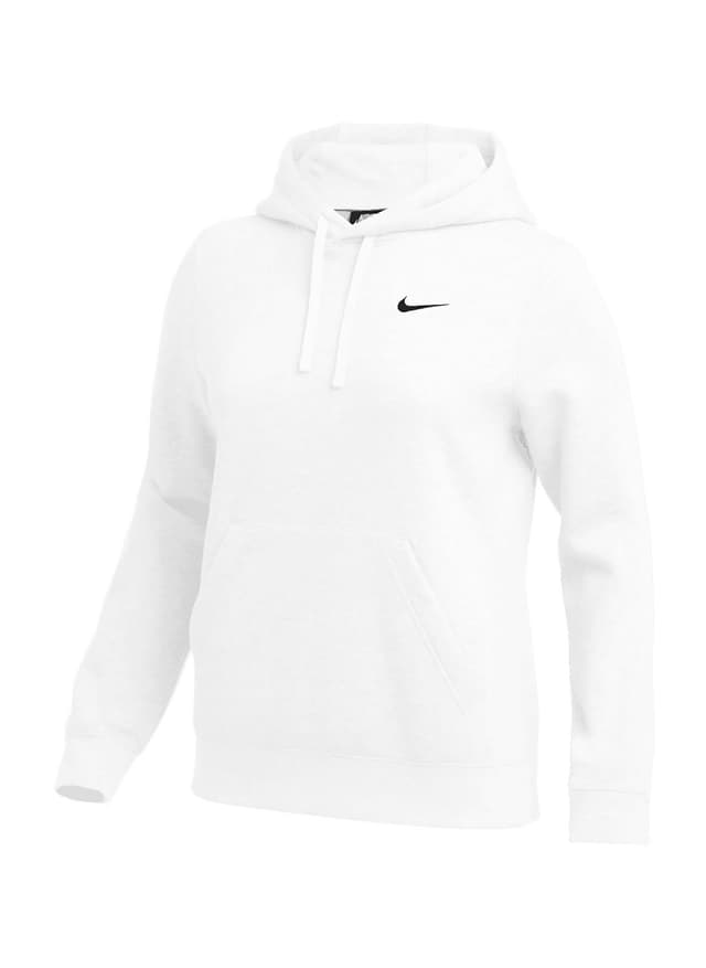 Nike Women's Club Training Hoodie - White LG