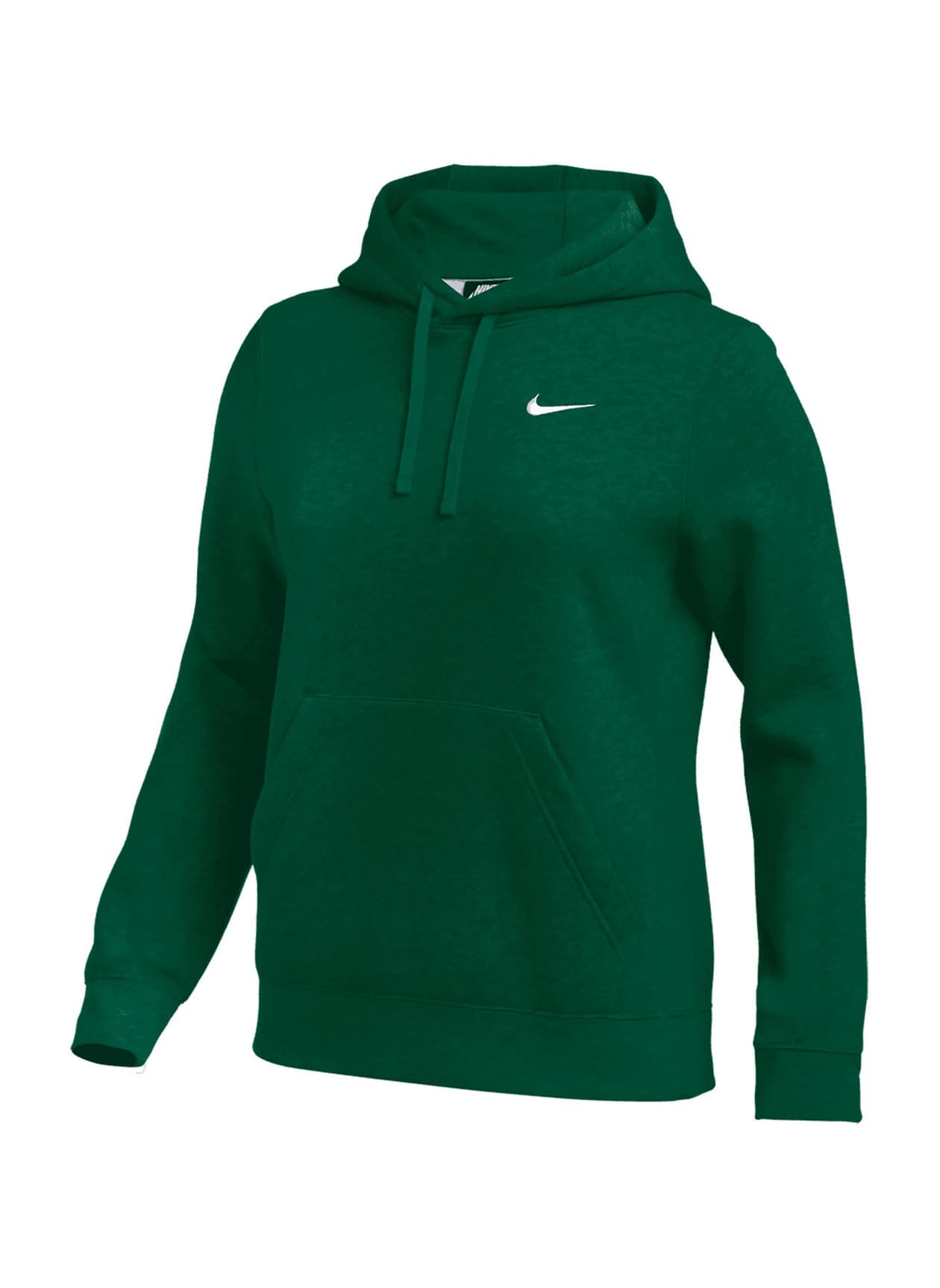 Nike Women's Club Training Hoodie - Team Dark Green / White (341) LG