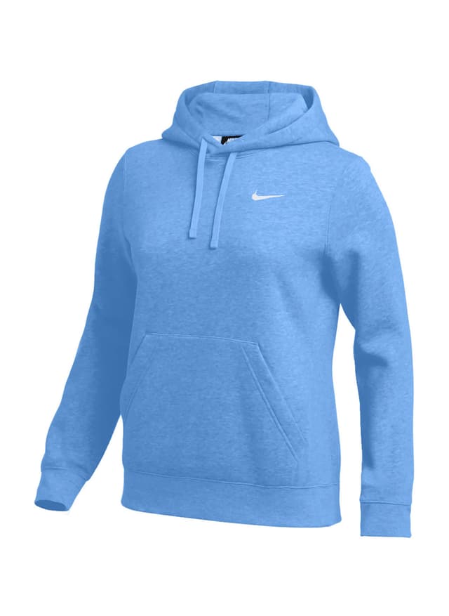 Nike Women's Club Training Hoodie - Cyan LG