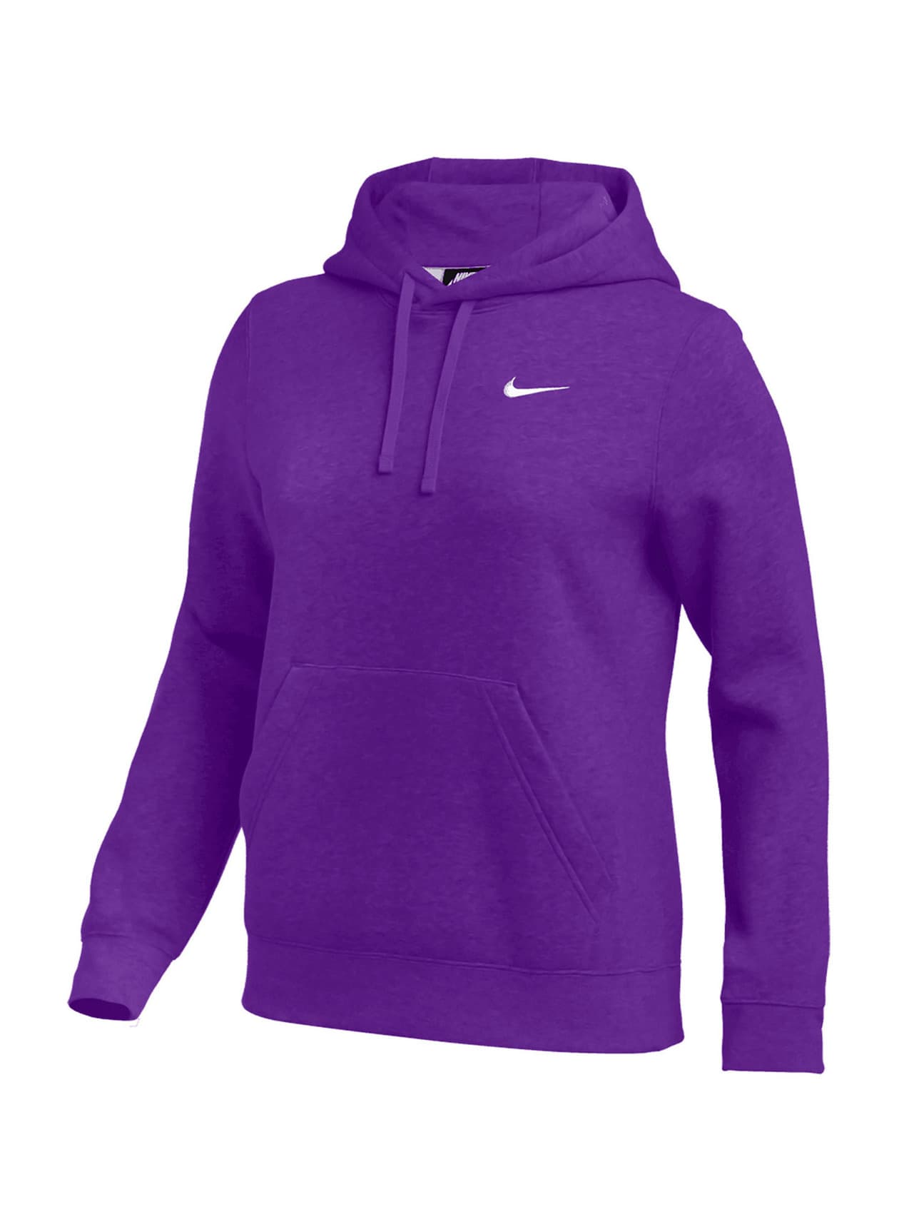 Nike Women's Club Training Hoodie - Purple LG