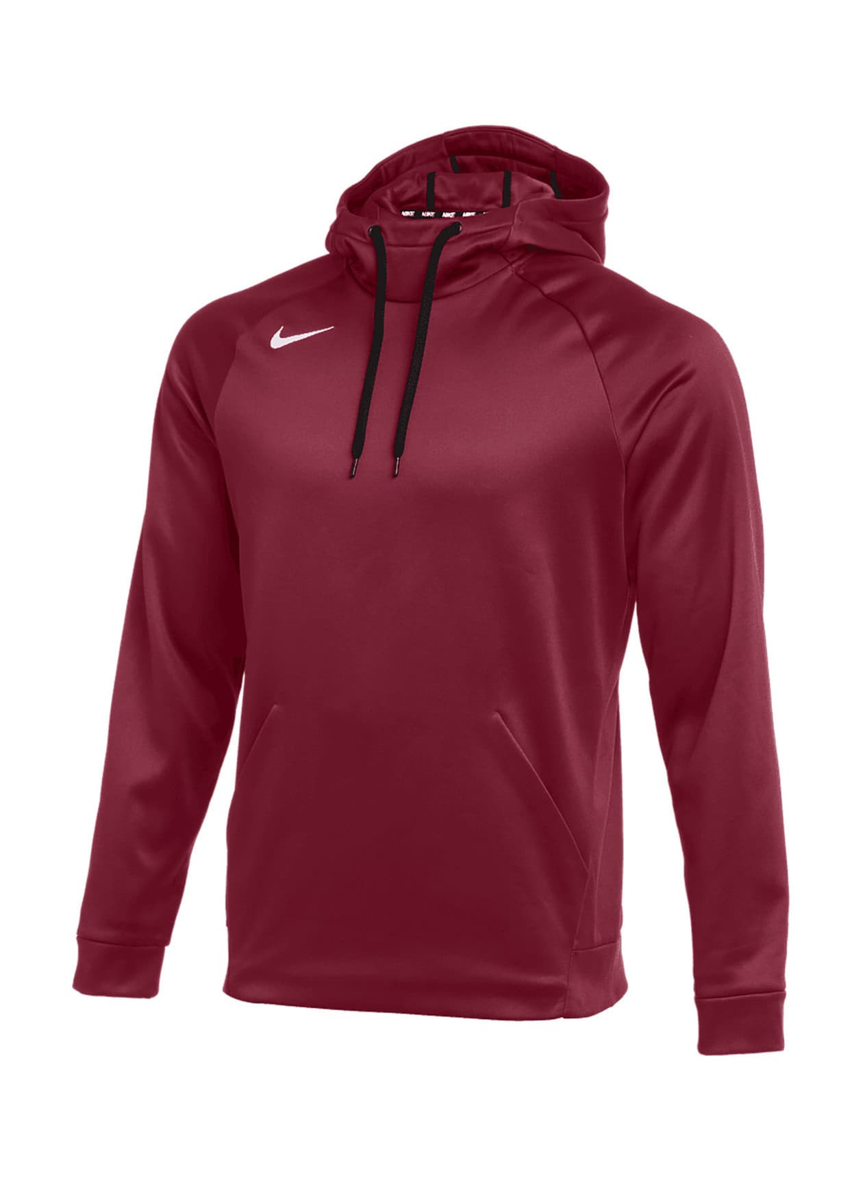 Nike Men's Therma-FIT Fleece Hoodie - Team Cardinal / White (610) 3XL