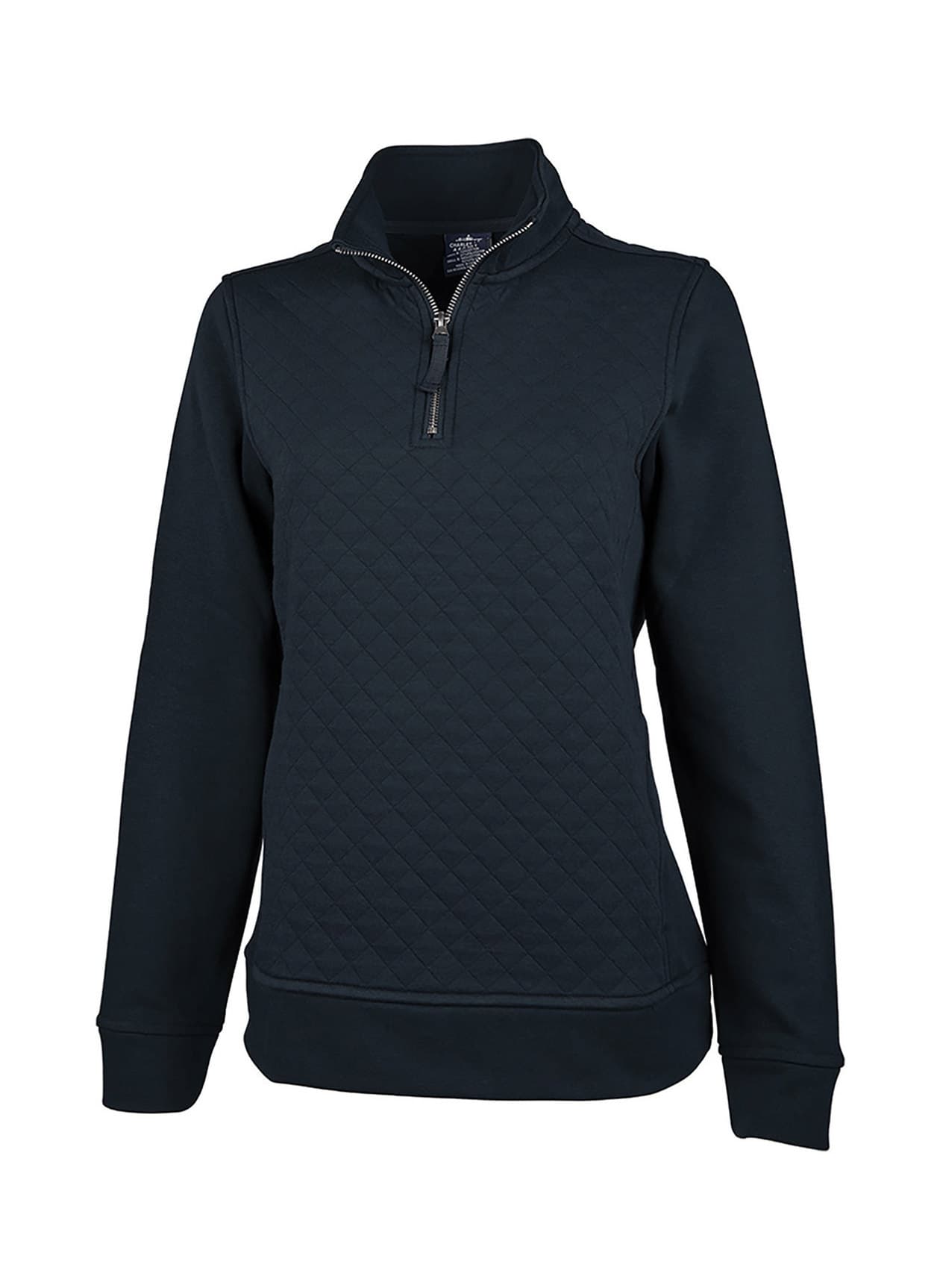 Charles River Women's Franconia Quilted Quarter-Zip - Navy 3XL