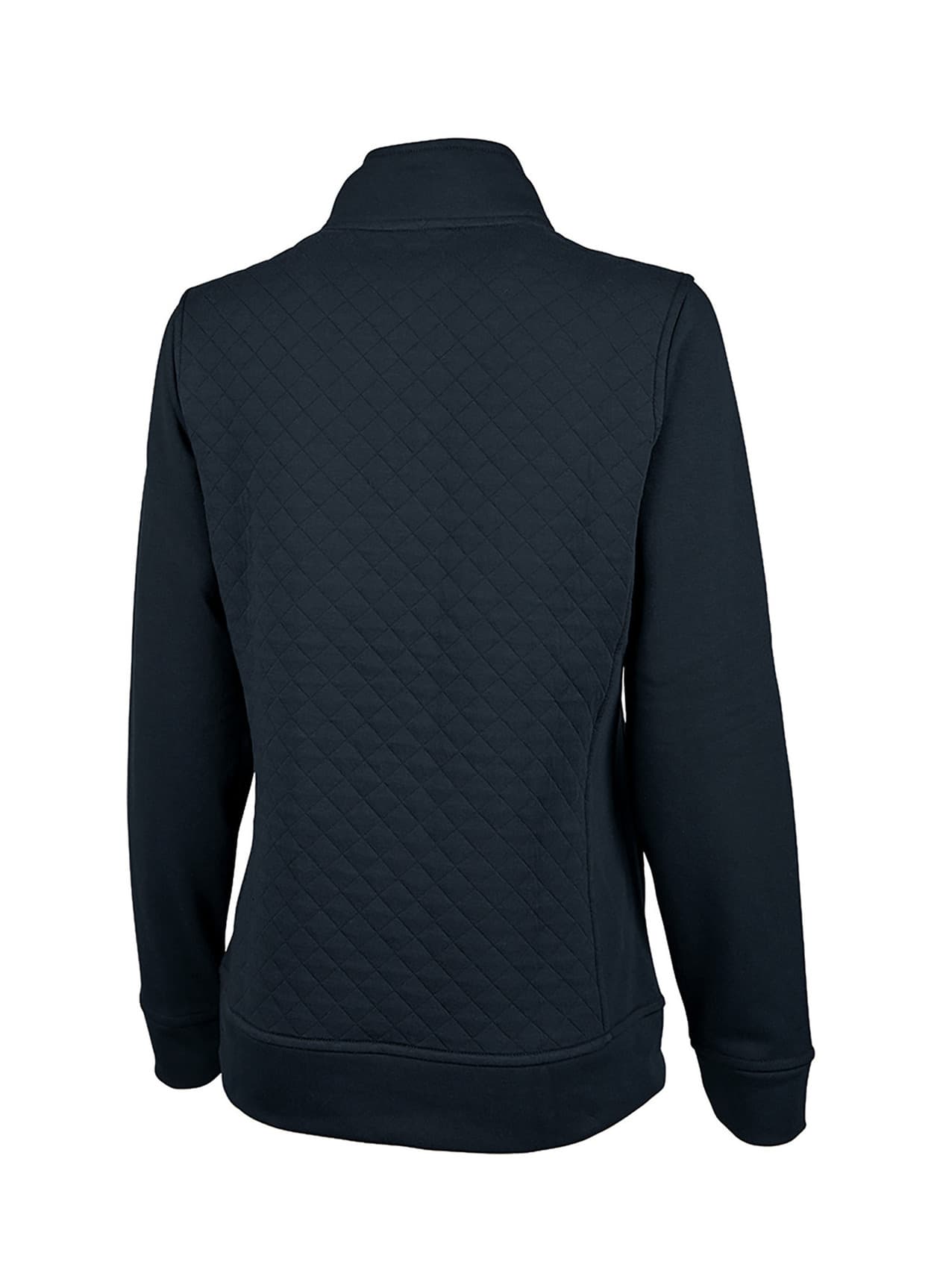 Charles River Women's Franconia Quilted Quarter-Zip - Navy 3XL