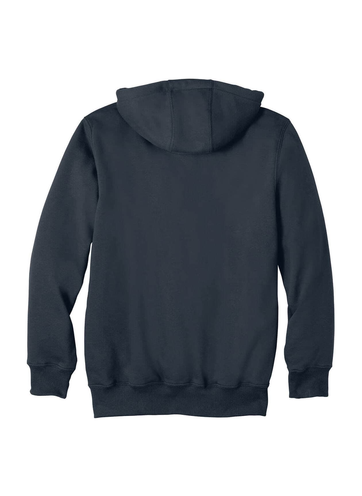 Carhartt Men's Rain Defender Paxton Heavyweight Hooded Zip-Front Sweatshirt - Navy 3XL